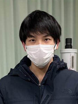電気電子工学コース2年　瀬尾 拓未